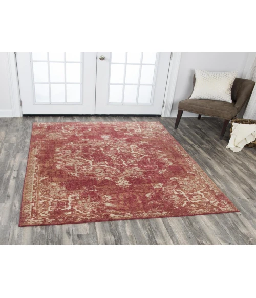 Rugs Town Euphoria Red 006103 10 ft. X 13 ft. Rectangle Rug