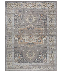 Rugs Town Euphoria Rust 006105 9 ft. X 12 ft. Rectangle Rug