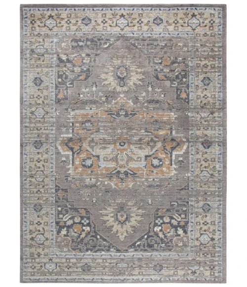 Rugs Town Euphoria Rust 006105 9 ft. X 12 ft. Rectangle Rug