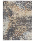 Rugs Town Euphoria Rust 006106 8 ft. X 10 ft. Rectangle Rug