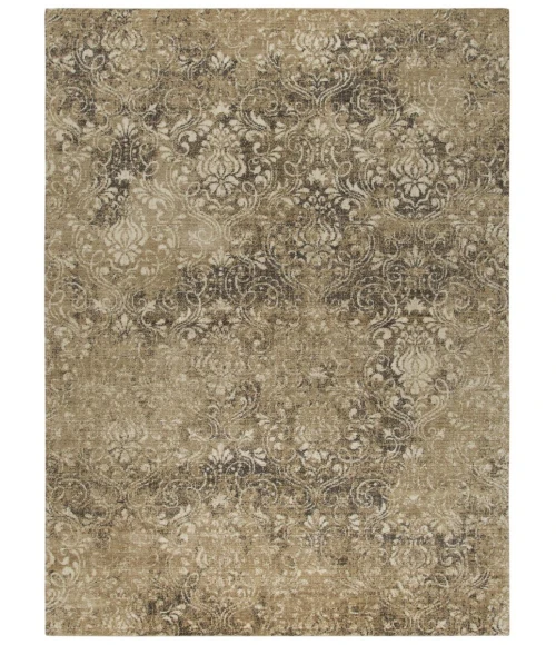 Rugs Town Euphoria Brown 006108 8 ft. X 10 ft. Rectangle Rug