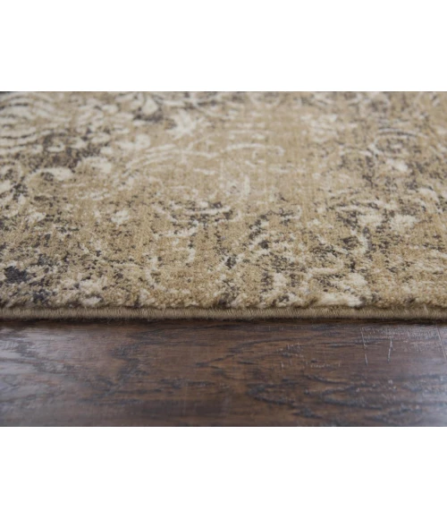 Rugs Town Euphoria Brown 006108 8 ft. X 10 ft. Rectangle Rug