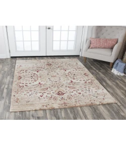 Rugs Town Euphoria Red 006109 2 ft. 6 in. X 8 ft. Rectangle Rug