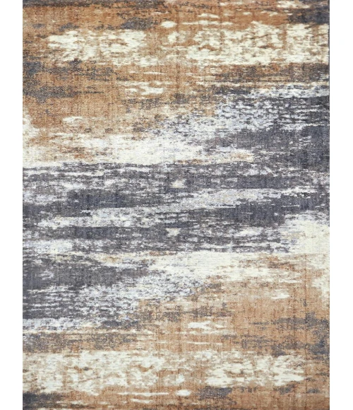 Rugs Town Euphoria Rust 006111 2 ft. 6 in. X 10 ft. Rectangle Rug