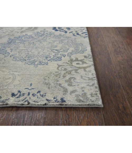 Rugs Town Euphoria Blue 006114 8 ft. X 10 ft. Rectangle Rug