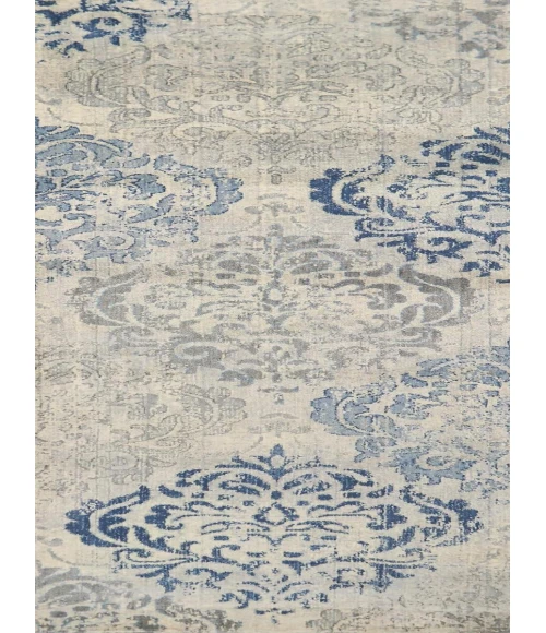 Rugs Town Euphoria Blue 006114 2 ft. 6 in. X 10 ft. Rectangle Rug