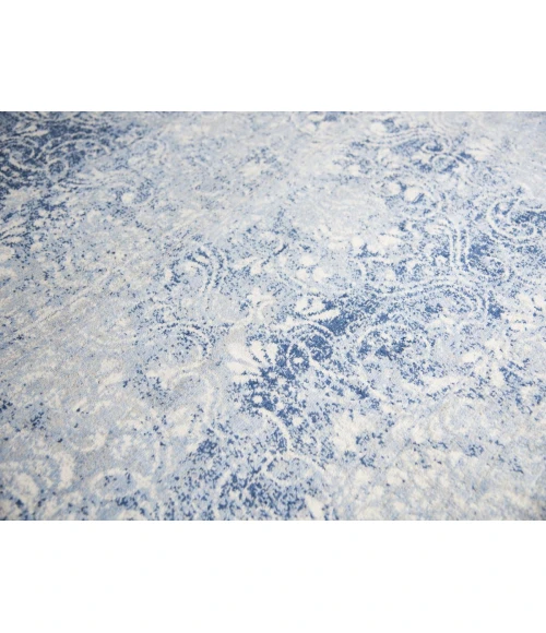 Rugs Town Euphoria Blue 006120 2 ft. 6 in. X 8 ft. Rectangle Rug