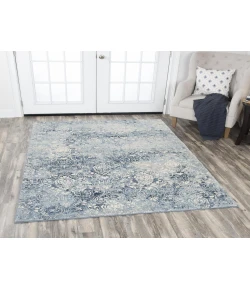 Rugs Town Euphoria Blue 006120 2 ft. 6 in. X 8 ft. Rectangle Rug