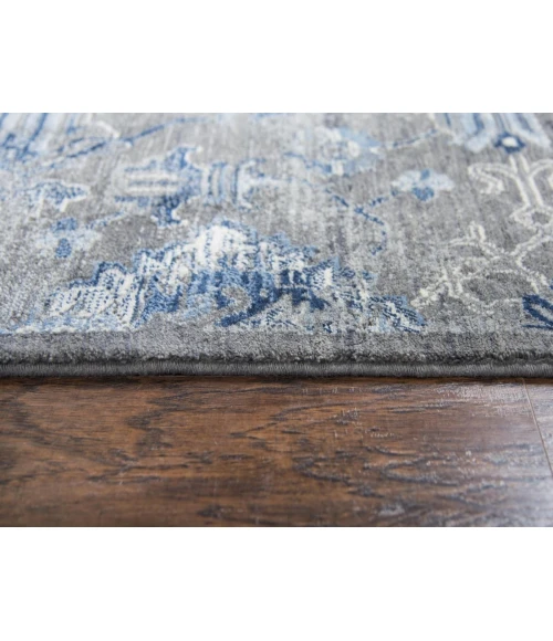 Rugs Town Euphoria Grey 006124 8 ft. X 10 ft. Rectangle Rug