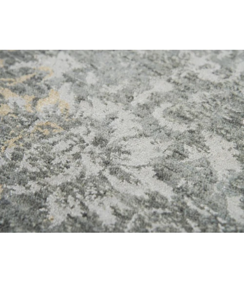 Rugs Town Essential Grey 007101 2 ft. 6 in. X 8 ft. Rectangle Rug