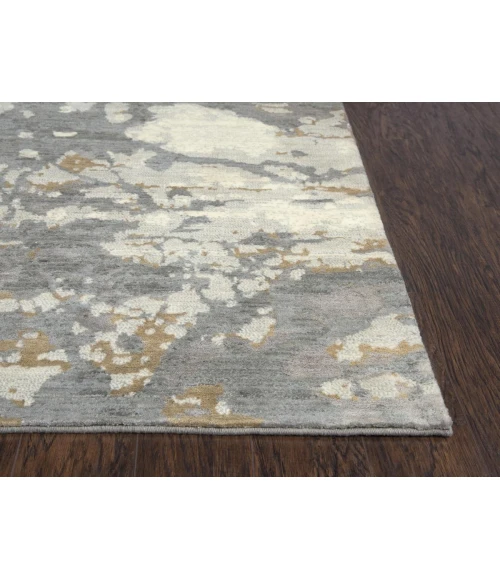 Rugs Town Essential Grey 007104 2 ft. 6 in. X 8 ft. Rectangle Rug