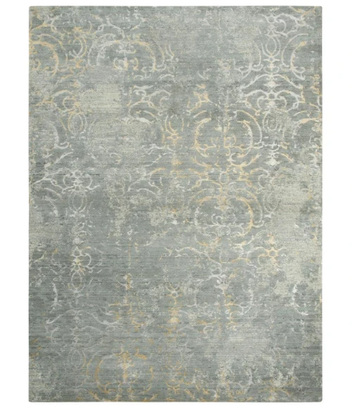 Rugs Town Essential Grey 007106 9 ft. X 12 ft. Rectangle Rug