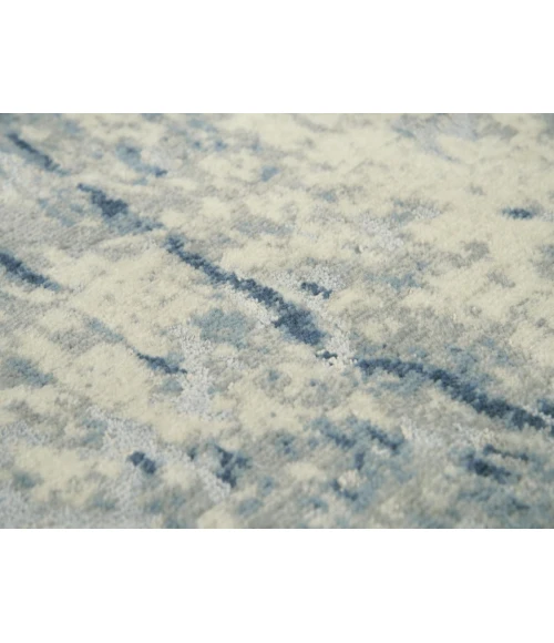 Rugs Town Essential Blue 007107 2 ft. 6 in. X 8 ft. Rectangle Rug