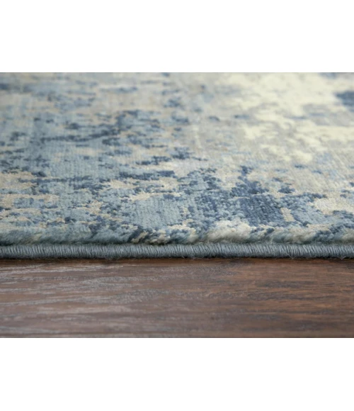 Rugs Town Essential Blue 007107 2 ft. 6 in. X 8 ft. Rectangle Rug