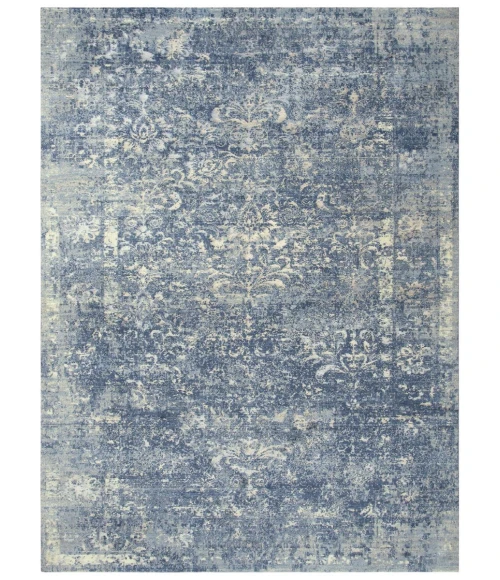 Rugs Town Essential Blue 007108 9 ft. X 12 ft. Rectangle Rug