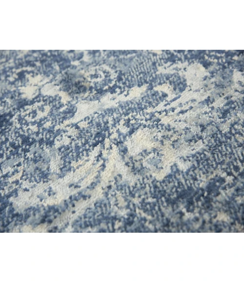 Rugs Town Essential Blue 007108 2 ft. 6 in. X 8 ft. Rectangle Rug