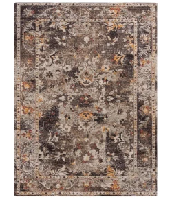 Rugs Town Infinity Brown/ Beige 008101 8 ft. X 10 ft. Rectangle Rug