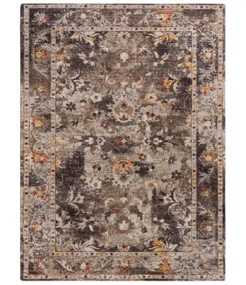 Rugs Town Infinity Brown/ Beige 008101 5 ft. X 8 ft. Rectangle Rug