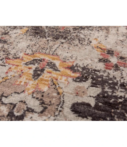 Rugs Town Infinity Brown/ Beige 008101 5 ft. X 8 ft. Rectangle Rug