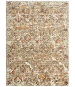 Rugs Town Infinity Brown/ Beige 008104 8 ft. X 10 ft. Rectangle Rug