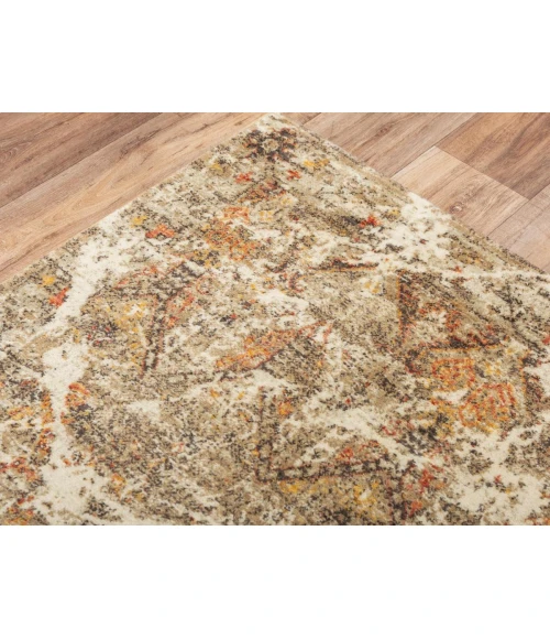 Rugs Town Infinity Brown/ Beige 008104 8 ft. X 10 ft. Rectangle Rug