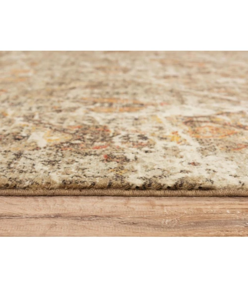 Rugs Town Infinity Brown/ Beige 008104 8 ft. X 10 ft. Rectangle Rug