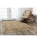 Rugs Town Infinity Brown/ Beige 008104 8 ft. X 10 ft. Rectangle Rug