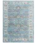 Rugs Town Infinity Blue/ Beige 008106 8 ft. X 10 ft. Rectangle Rug