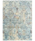 Rugs Town Infinity Blue/ Beige 008107 5 ft. X 8 ft. Rectangle Rug