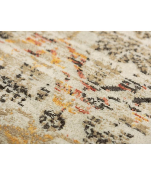 Rugs Town Infinity Beige/ Brown 008109 8 ft. X 10 ft. Rectangle Rug