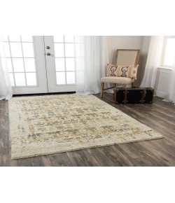 Rugs Town Infinity Beige/ Brown 008109 9 ft. X 12 ft. Rectangle Rug