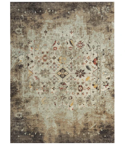 Rugs Town Infinity Beige/ Brown 008110 5 ft. X 8 ft. Rectangle Rug