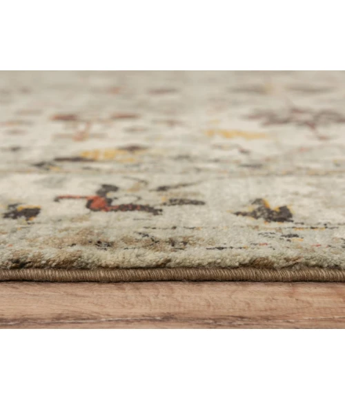 Rugs Town Infinity Beige/ Brown 008110 5 ft. X 8 ft. Rectangle Rug