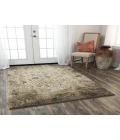 Rugs Town Infinity Beige/ Brown 008110 5 ft. X 8 ft. Rectangle Rug