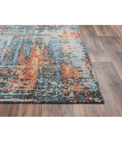 Rugs Town Alure Blue 009101 9 ft. X 12 ft. Rectangle Rug