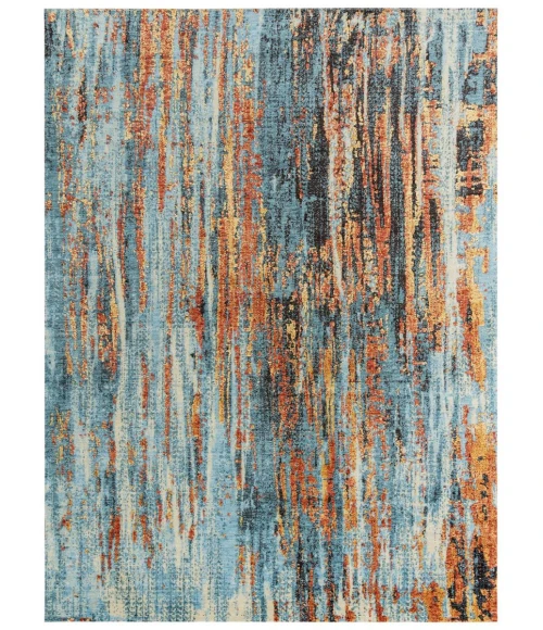 Rugs Town Alure Blue 009103 9 ft. X 12 ft. Rectangle Rug