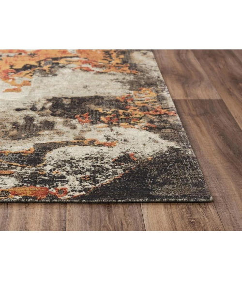 Rugs Town Alure Brown 009105 5 ft. X 8 ft. Rectangle Rug