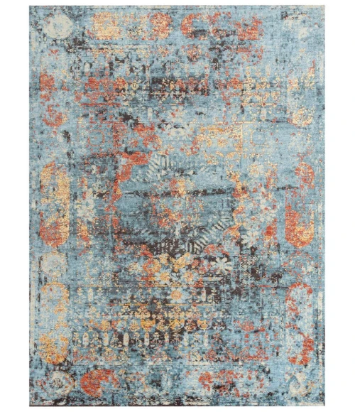 Rugs Town Alure Blue 009107 8 ft. X 10 ft. Rectangle Rug