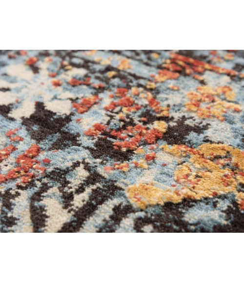 Rugs Town Alure Blue 009107 8 ft. X 10 ft. Rectangle Rug