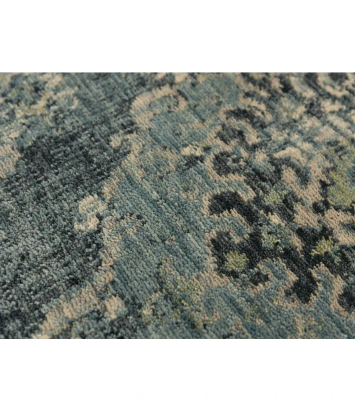 Rugs Town Intrepid Blue/ Beige 010102 8 ft. X 10 ft. Rectangle Rug