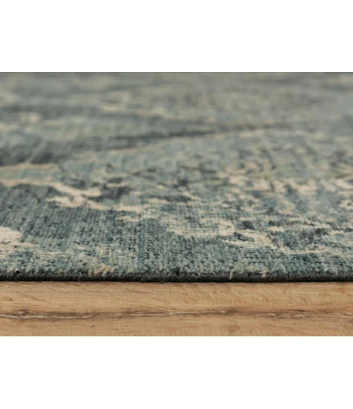 Rugs Town Intrepid Blue/ Beige 010102 8 ft. X 10 ft. Rectangle Rug
