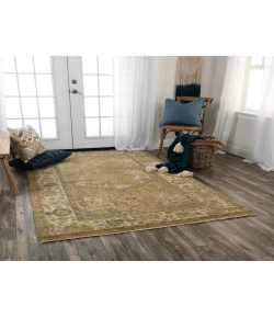 Rugs Town Intrepid Brown/ Beige 010103 8 ft. X 10 ft. Rectangle Rug