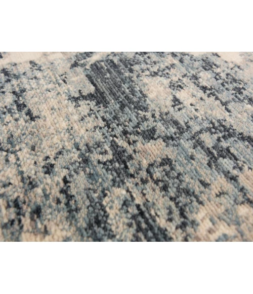 Rugs Town Intrepid Blue 010109 5 ft. X 8 ft. Rectangle Rug