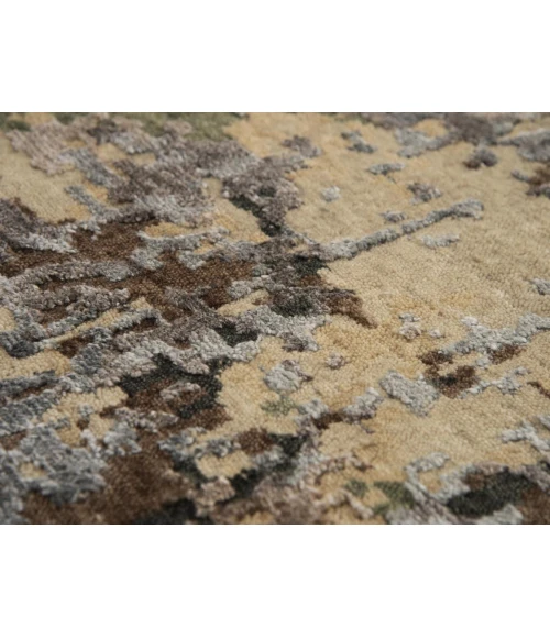 Rugs Town Noble Brown 011101 6 ft. X 9 ft. Rectangle Rug