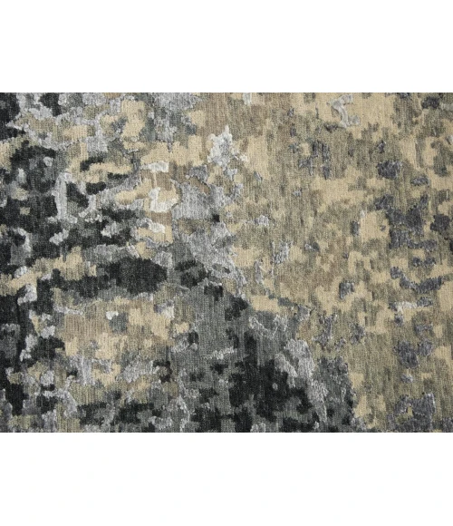 Rugs Town Noble Charcoal 011106 8 ft. X 10 ft. Rectangle Rug