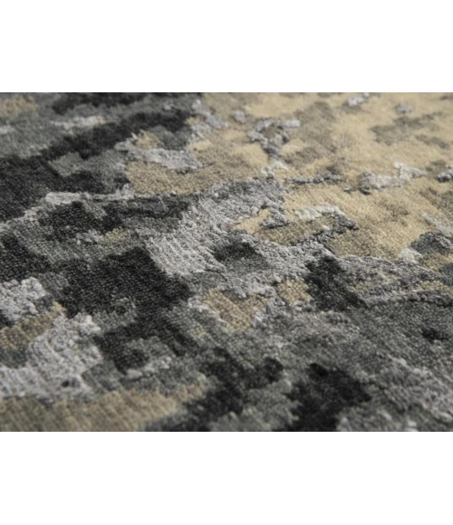 Rugs Town Noble Charcoal 011106 8 ft. X 10 ft. Rectangle Rug