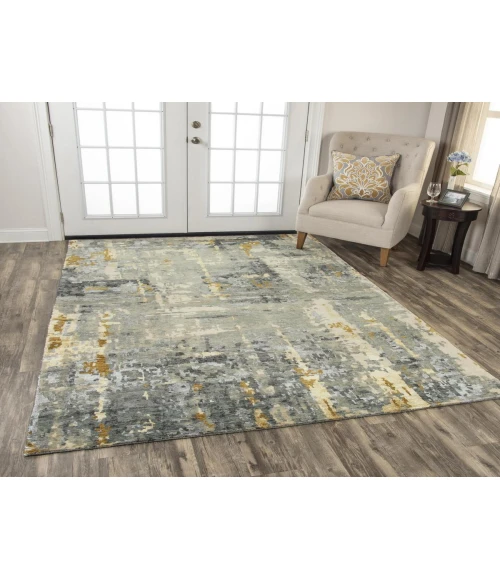 Rugs Town Noble Gold 011107 9 ft. X 12 ft. Rectangle Rug