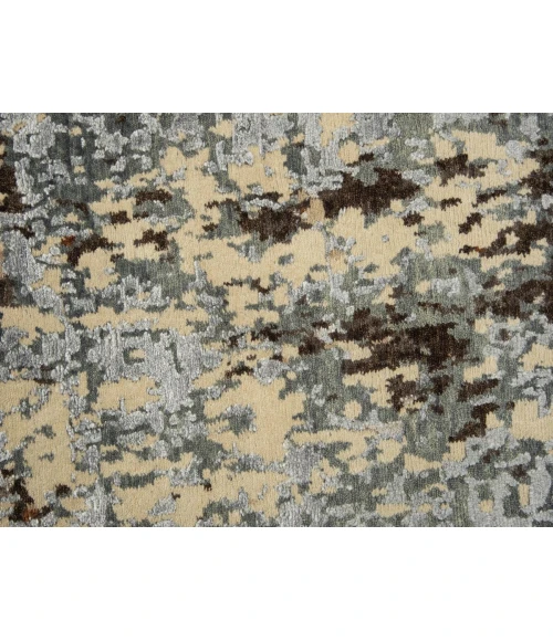 Rugs Town Noble Light Grey 011108 6 ft. X 9 ft. Rectangle Rug