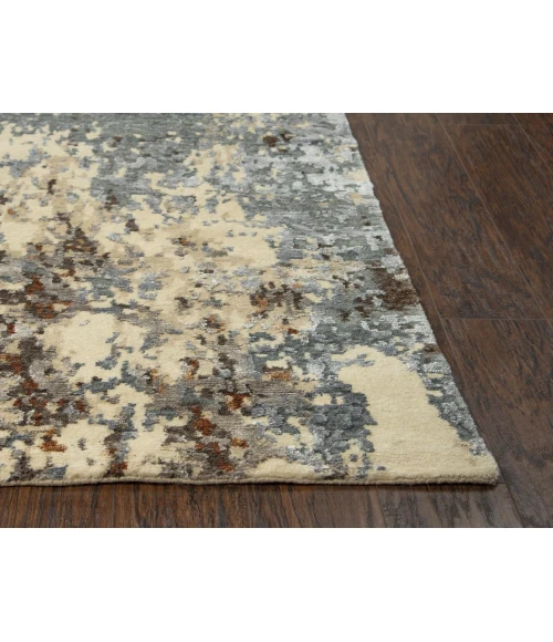 Rugs Town Noble Light Grey 011108 6 ft. X 9 ft. Rectangle Rug
