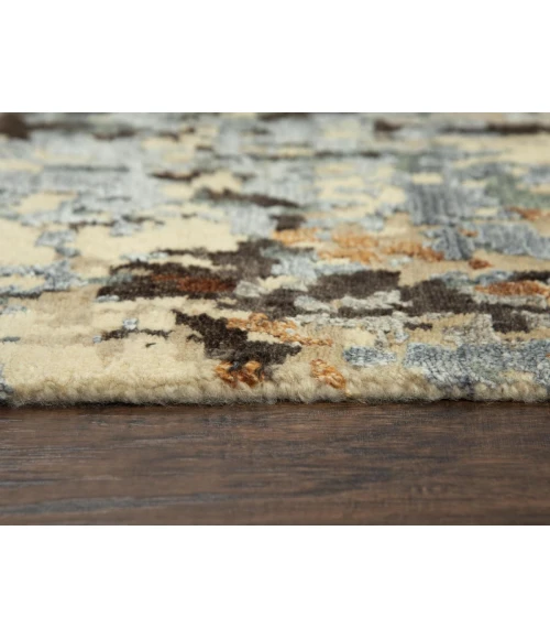 Rugs Town Noble Light Grey 011108 6 ft. X 9 ft. Rectangle Rug